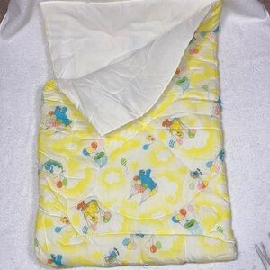 Vintage JCPenney Sesame Street zip up comforter 34x46